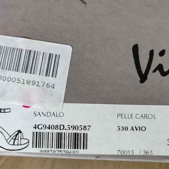 Vic Matie (Italy) Blue High Heels Sandals, newer worn 🇮🇹 - Picture 7 of 14